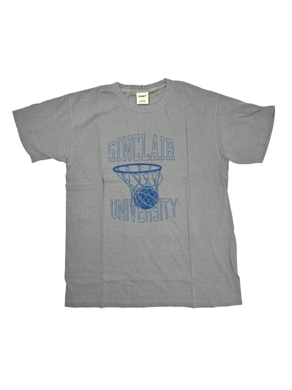 Sinclair Global University Basketball S/S Tee in Grey